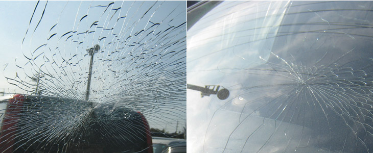 自動車ガラス修理交換サービス フロントガラスのヒビ割れ飛び石 クールベールガラス